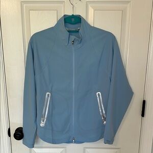 Peter Millar Jameson Flex adapt Golf Jacket Womens Cottage Blue NEW NWOT